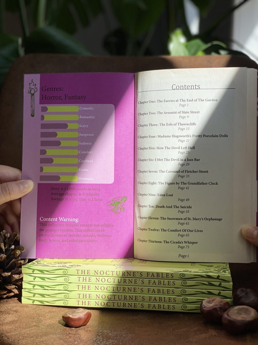Product Image showing the inside of the cover, showing the emotional composition of the book, along with content guidance