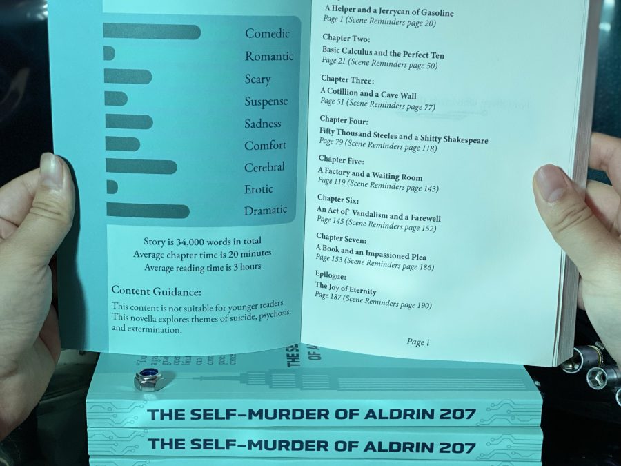 Product Image showing the inside of the cover, showing the emotional composition of the book, along with content guidance
