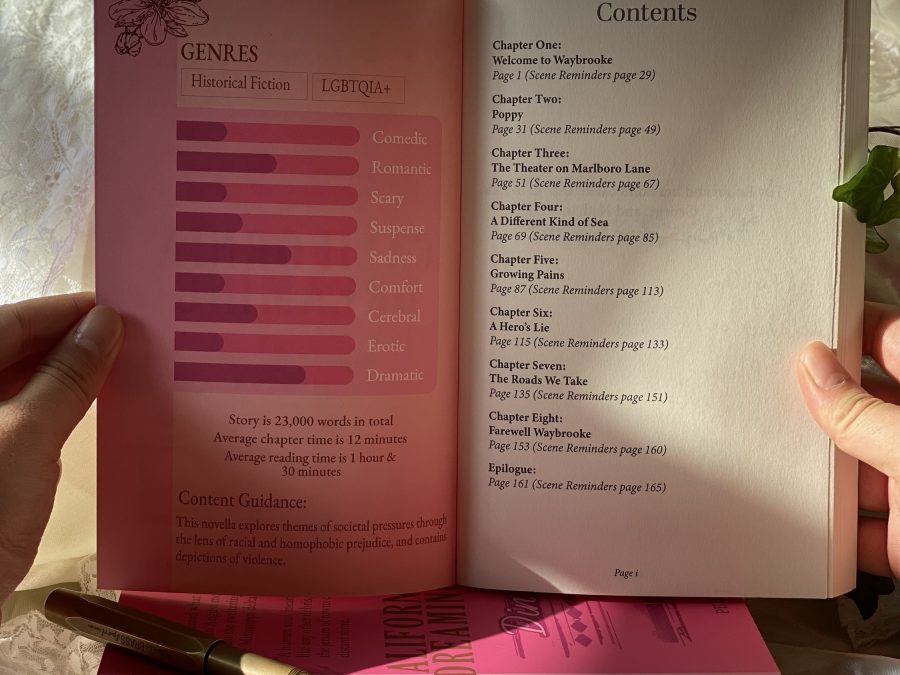 Product Image showing the inside of the cover, showing the emotional composition of the book, along with content guidance